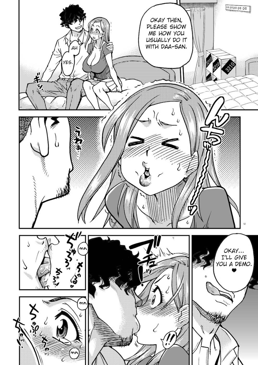 Hentai Manga Comic-For Daa-san A.K.A. Fucking a Housewife Raw Training Her Pussy-Read-11